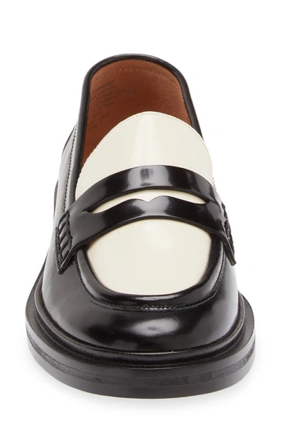 Madewell The Vernon Loafer In True Black Multi