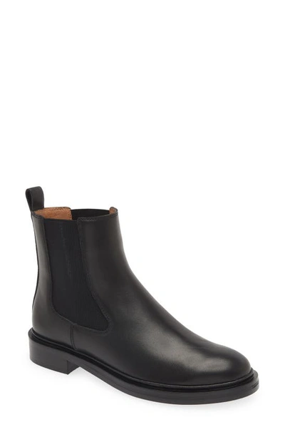 Shop Madewell The Benning Chelsea Boot In True Black