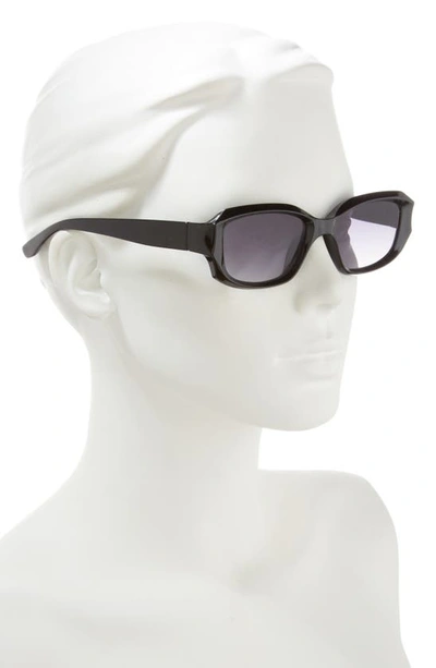 Shop Bp. Rectangular Sunglasses In Black