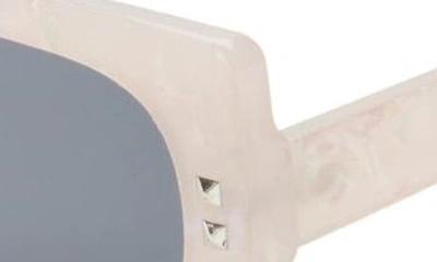 Shop Bp. Marble Square Sunglasses In Light Pink