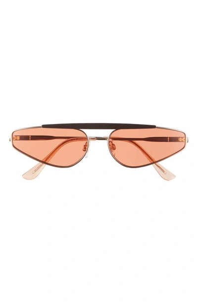 Shop Bp. Slim Retro Sunglasses In Goldrange