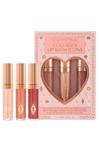 Shop Charlotte Tilbury Collagen Lip Bath Icons Set $44 Value