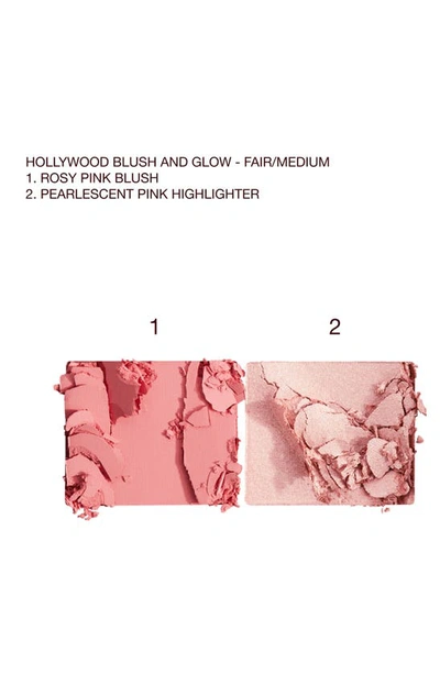 Shop Charlotte Tilbury Hollywood Blush & Glow Face Palette In Light/ Medium