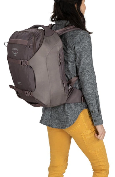 Osprey Sojourn Porter 30-liter Recycled Nylon Travel Pack In Graphite Purple