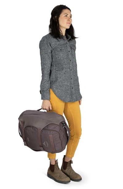 Osprey Sojourn Porter 30-liter Recycled Nylon Travel Pack In Graphite Purple