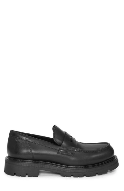 Vagabond Shoemakers Cameron Penny Loafer In Black