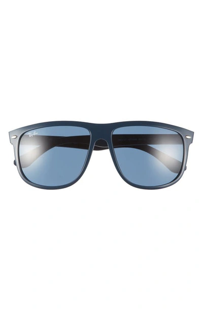 Shop Ray Ban Everglasses 60mm Optical Glasses In Dark Blue