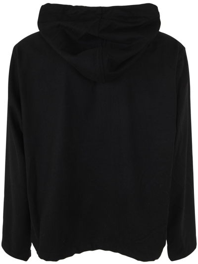 Shop Y-3 Flannel Hd Top In Black
