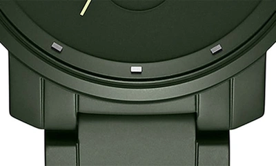 Shop Mvmt Chronograph Ceramic Bracelet Watch, 45mm In Green