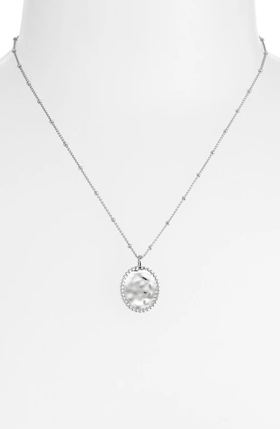 Shop Monica Vinader Sterling Silver Pendant Necklace