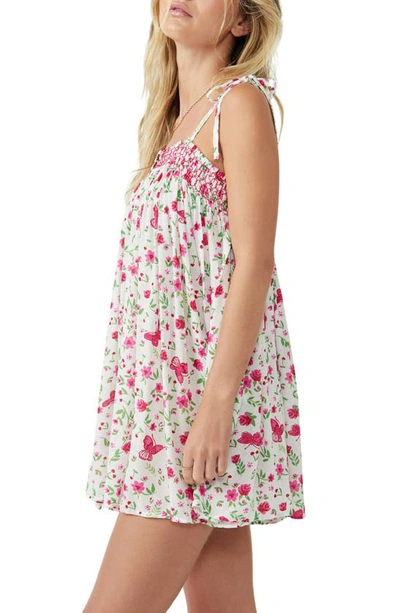 Shop Free People Intimately Fp Rule The World Pajama Romper In Tea Combo Pink