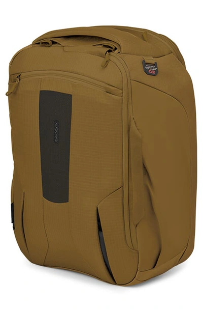 Shop Osprey Sojourn Porter 46-liter Recycled Nylon Travel Backpack In Brindle Brown
