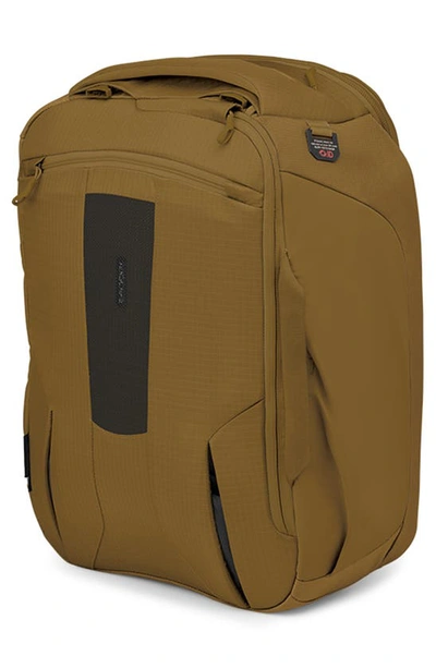 Osprey Sojourn Porter 46-liter Recycled Nylon Travel Backpack In Brindle Brown