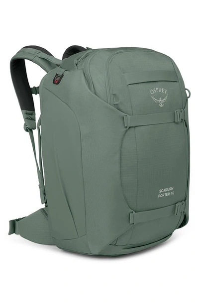 Osprey Sojourn Porter 46-liter Recycled Nylon Travel Backpack In Koseret Green