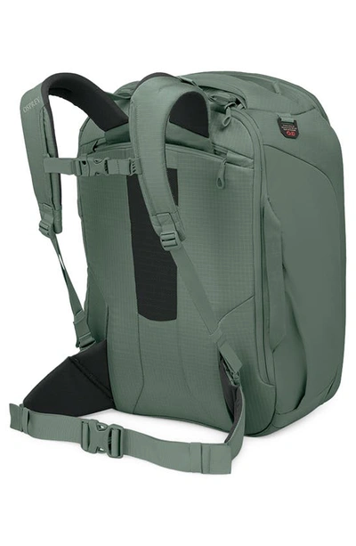 Osprey Sojourn Porter 46-liter Recycled Nylon Travel Backpack In Koseret Green