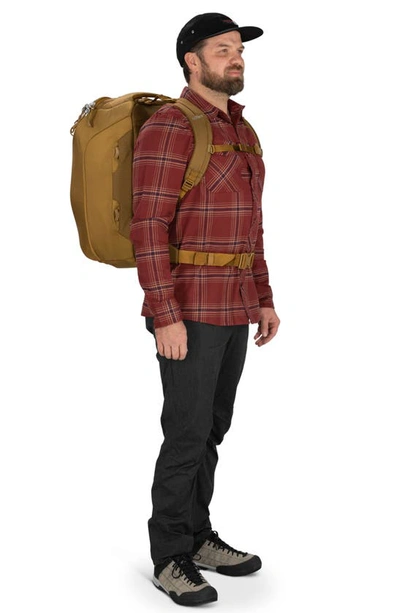 Osprey Sojourn Porter 46-liter Recycled Nylon Travel Backpack In Brindle Brown