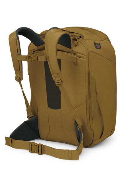 Osprey Sojourn Porter 46-liter Recycled Nylon Travel Backpack In Brindle Brown