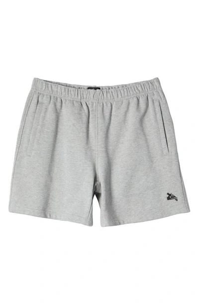 Shop Quiksilver X Saturdays Nyc Snyc Sweat Shorts In Athletic Heather