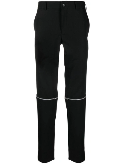 Shop Comme Des Garçons Homme Deux Comme Des Garçons Homme Plus Wool Pants With Zip In Black