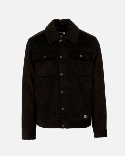 Shop Thread Collective Men's Gurney 3.0 Corduroy Wetsuit Jacket In Black