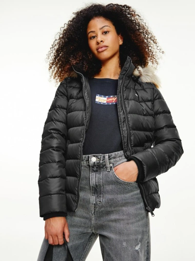 Tommy Jeans Jacket  Woman In Black