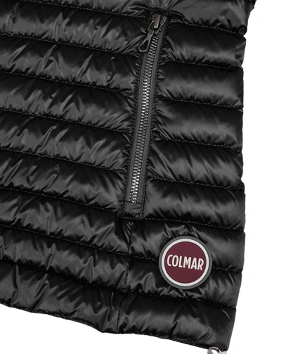 Shop Colmar Originals Black Padded Sleeveless Jacket