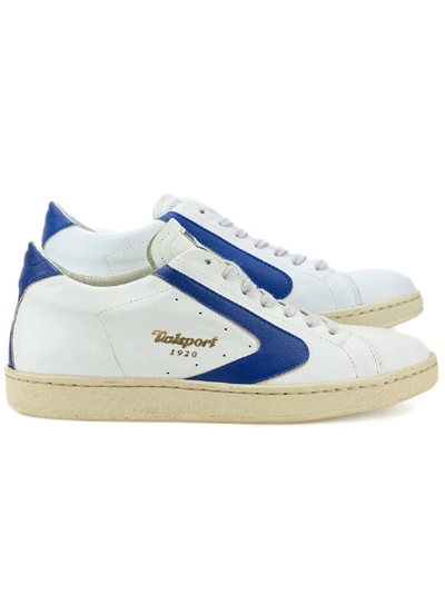 Shop Valsport White Leather Sneakers