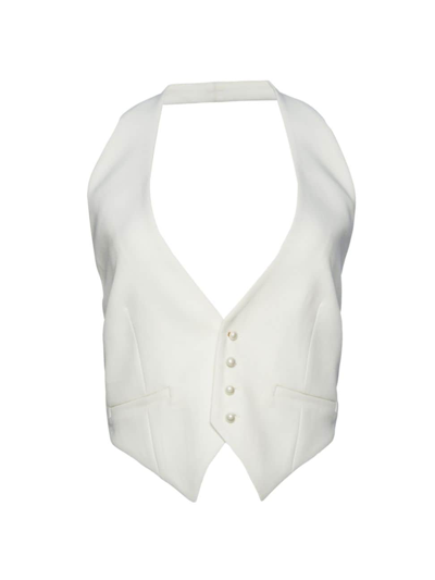 Shop Retroféte Women's Florence Vest In White