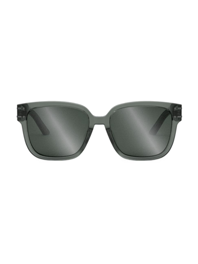 Shop Dior Women's Signature S7f Sunglasses In Grey