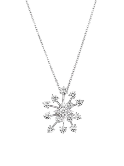 Shop Hueb Women's Luminus 18k White Gold & 1.02 Tcw Diamond Pendant Necklace