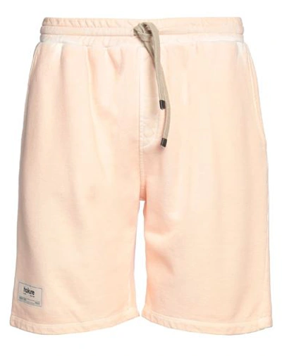 Shop Haikure Man Shorts & Bermuda Shorts Pink Size Xl Cotton