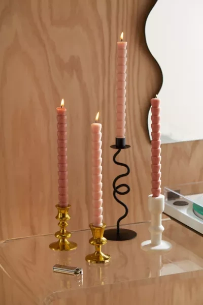Shop Paddywax Taper Candle Set In Pink At Urban Outfitters