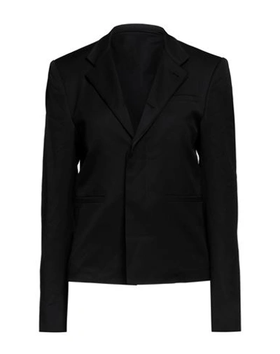Shop Dior Woman Blazer Black Size 16 Virgin Wool