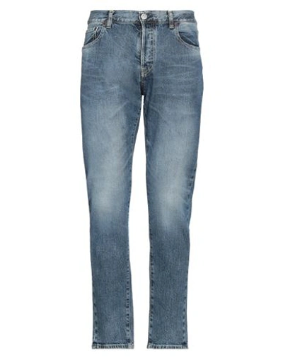 Shop Pmds Premium Mood Denim Superior Man Jeans Blue Size 31 Cotton, Elastane