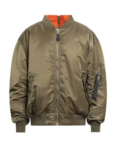 Shop Vetements X Alpha Industries Man Jacket Military Green Size S Nylon