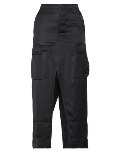 N°21 Woman Long Skirt Black Size 0 Viscose In Black