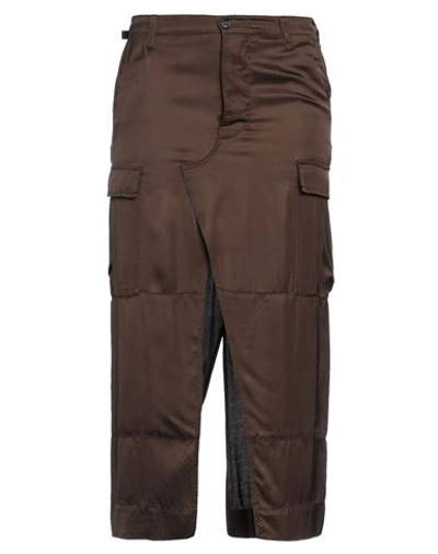 Shop N°21 Woman Maxi Skirt Dark Brown Size 8 Viscose