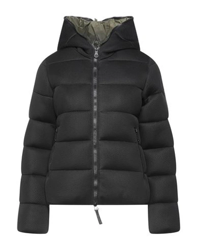 Shop Hydrogen Woman Puffer Black Size 6 Polyester