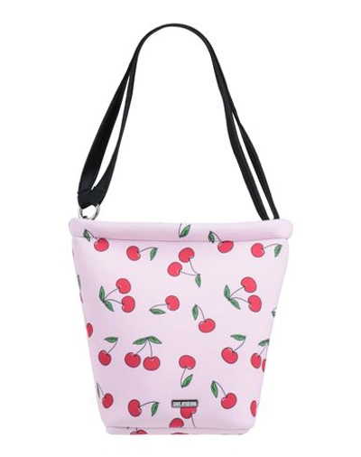 Shop Save My Bag Woman Shoulder Bag Pink Size - Peek (polyether - Ether - Ketone), Polyester, Elastane