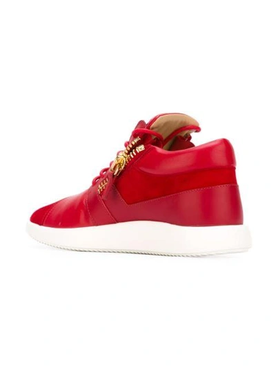 Shop Giuseppe Zanotti 'runner' Low-top Sneakers