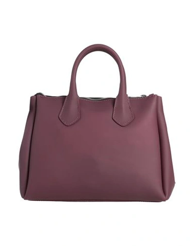 Shop Gum Design Woman Handbag Deep Purple Size - Rubber