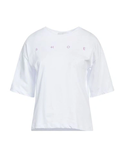 Shop Shoe® Shoe Woman T-shirt White Size L Cotton
