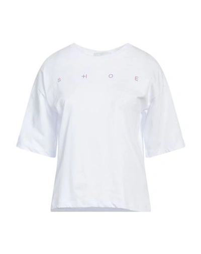 Shoe® Shoe Woman T-shirt White Size Xl Cotton In White