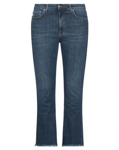 Shop 2w2m Woman Jeans Blue Size 27 Cotton, Elastane, Polyester