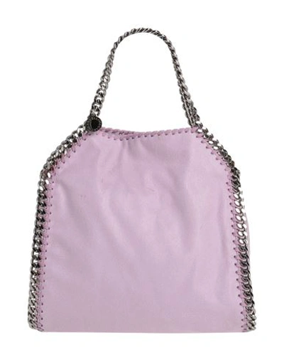 Shop Stella Mccartney Woman Handbag Lilac Size - Textile Fibers In Purple