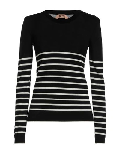 Shop N°21 Woman Sweater Black Size 4 Wool