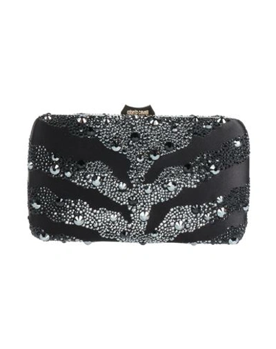 Shop Roberto Cavalli Woman Handbag Black Size - Textile Fibers