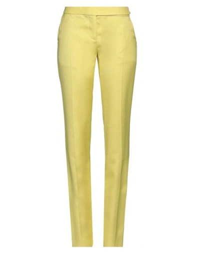 Shop Stella Mccartney Woman Pants Yellow Size 6-8 Viscose