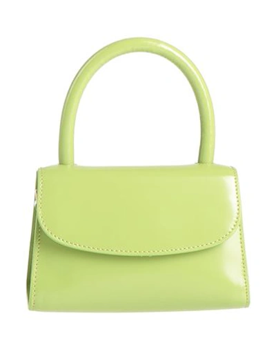 Shop By Far Woman Handbag Acid Green Size - Soft Leather