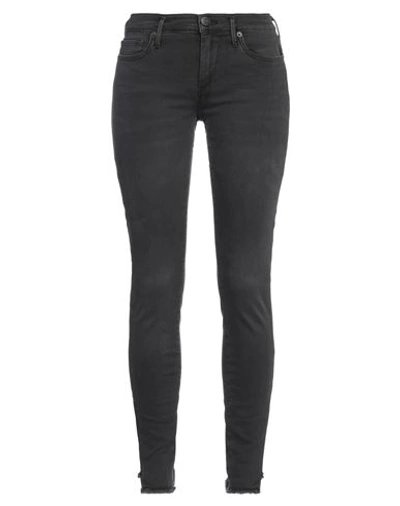 Shop True Religion Woman Jeans Black Size 24 Cotton, Polyester, Elastane